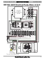 Предварительный просмотр 49 страницы South bend 14" METAL CUTTING BANDSAW SB1021 User Manual