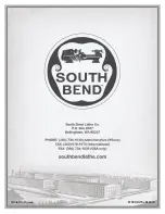 Предварительный просмотр 64 страницы South bend 14" METAL CUTTING BANDSAW SB1021 User Manual