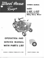 Предварительный просмотр 1 страницы South bend L-107 Operation And Safety Manual