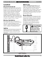 Preview for 19 page of South bend SB1017 Owner'S Manual