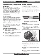 Предварительный просмотр 29 страницы South bend SB1018 Owner'S Manual