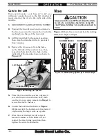 Предварительный просмотр 32 страницы South bend SB1018 Owner'S Manual