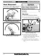 Предварительный просмотр 38 страницы South bend SB1024F Manual Insert