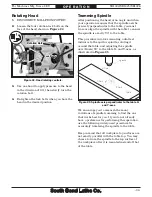 Предварительный просмотр 39 страницы South bend SB1024F Manual Insert