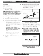 Предварительный просмотр 40 страницы South bend SB1024F Manual Insert