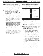 Предварительный просмотр 41 страницы South bend SB1024F Manual Insert