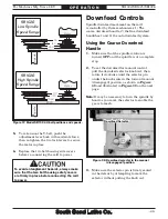 Предварительный просмотр 49 страницы South bend SB1024F Manual Insert