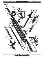 Предварительный просмотр 93 страницы South bend SB1024F Manual Insert