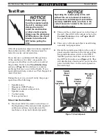 Preview for 23 page of South bend SB1027 Owner'S Manual