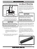 Preview for 29 page of South bend SB1039F Manual Insert