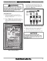 Preview for 33 page of South bend SB1043PF Owner'S Manual