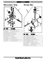 Preview for 133 page of South bend SB1043PF Owner'S Manual