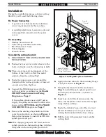 Предварительный просмотр 2 страницы South bend SB1044 Instruction Sheet