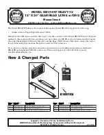 Preview for 1 page of South bend SB1049F Manual