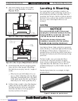Preview for 26 page of South bend SB1053 Owner'S Manual