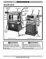 Preview for 4 page of South bend SB1108 Owner'S Manual