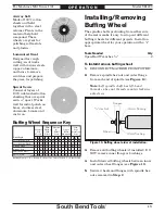 Preview for 21 page of South bend SB1493 Owner'S Manual