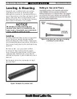 Preview for 23 page of South bend SOUTH BEND LATHE CO.. SB1024 Owner'S Manual