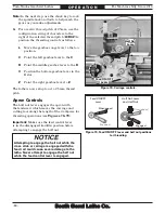 Preview for 62 page of South bend TURN-NADO SB1046PF Owner'S Manual