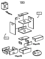 Preview for 2 page of South Shore 062 Assembly Instructions Manual