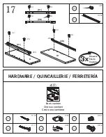 Предварительный просмотр 17 страницы South Shore 189 Assembly Instructions Manual