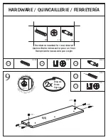 Предварительный просмотр 10 страницы South Shore 217 Assembly Instructions Manual