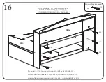 Preview for 16 page of South Shore 3127093 Assembly Instructions Manual