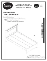 Preview for 1 page of South Shore 3246 Series Assembly Instructions Manual