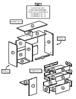 Предварительный просмотр 3 страницы South Shore -605- Assembly Instructions Manual