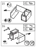 Preview for 14 page of South Shore 7247 Assembly Instructions Manual