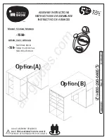 Preview for 1 page of South Shore 7550-729-A Assembly Instructions Manual