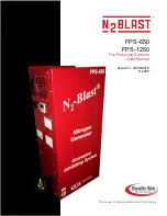 South-Tek Systems N2Blast FPS-1250 Manual предпросмотр