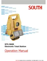 South NTS-960R Operation Manual предпросмотр