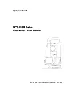 Preview for 2 page of South NTS-960R Operation Manual