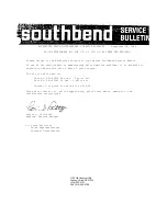 Предварительный просмотр 7 страницы Southbend 171-40A Owner'S Manual