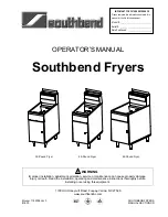 Предварительный просмотр 1 страницы Southbend 35-Pound Fryer Operator'S Manual