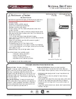 Предварительный просмотр 1 страницы Southbend 45lb Specification Sheet