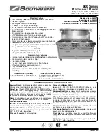 Southbend 560AA Specifications preview