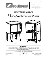 Southbend EzCom CG/12SC Operator'S Manual предпросмотр