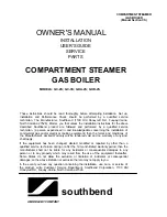 Southbend GC-2S Owner'S Manual предпросмотр