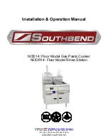 Southbend NOD14 Installation & Operation Manual предпросмотр