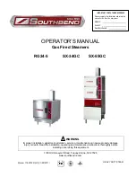 Предварительный просмотр 1 страницы Southbend RG24-5 Operator'S Manual