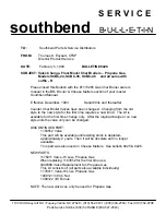 Предварительный просмотр 12 страницы Southbend SCB-24 Owner'S Manual