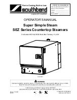 Southbend SEZ-3 Operator'S Manual preview