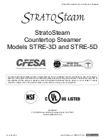 Preview for 56 page of Southbend StratoSteam STRE-3D Owner'S Manual