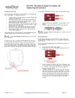 Предварительный просмотр 2 страницы Southco EA-R03 Operating Instructions