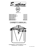 Preview for 1 page of Southern Aerobic Systems SM1000 - F Owner'S Manual