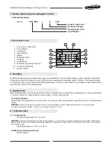 Предварительный просмотр 2 страницы Southern Cross SBI 1 Installation And Operating Instructions Manual