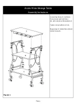 Preview for 3 page of Southern Enterprises Arcino HZ205400TX Assembly Instructions Manual