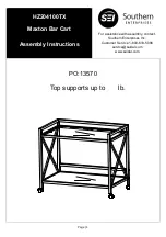 Preview for 1 page of Southern Enterprises Maxton HZ204100TX Assembly Instructions